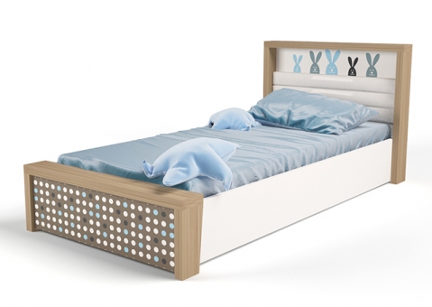 Детская кровать MIX BUNNY ABC-King №5 с подъемным механизмом