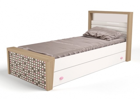 Кровать MIX ABC-King №3 с ящиком для двоих детей