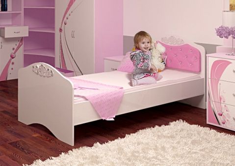 Кровать Принцесса Адвеста с высоким изножьем