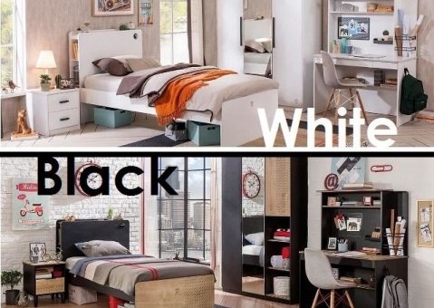 Комната Black и White Cilek для подростков