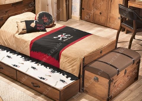 Кровать Black Pirate Cilek KS-1314,1315