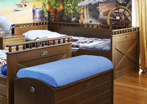 Кровать-диван Морской стиль