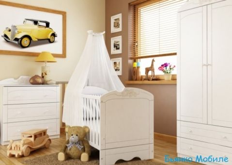 Детская мебель Бьянко Мобиле, Бьянко Фиоре для новорожденных