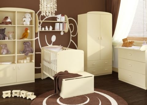 Детская мебель Ваниль для новорожденных