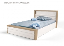 Мягкая кровать MIX ABC-King №6 с подъемным механизмом
