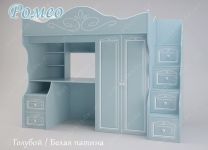 Кровать-чердак Ромео RM-04