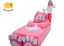 Кровать-игрушка Зайчик розовый