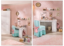Белая детская мебель Selena Cilek