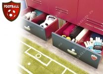 Шкаф трёхдверный Футбол Football Cilek FT-1002