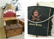 Ящик для игрушек Black Pirate Cilek 20.13.1901.00