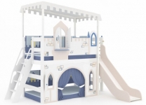 Детский игровой домик большой с наклонной лестницей Рыцари