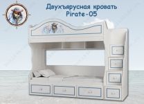 Кровать двухъярусная Pirate-05
